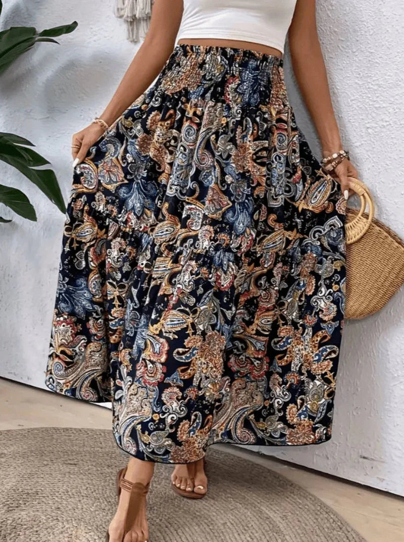 Women’s Boho Maxi Skirt