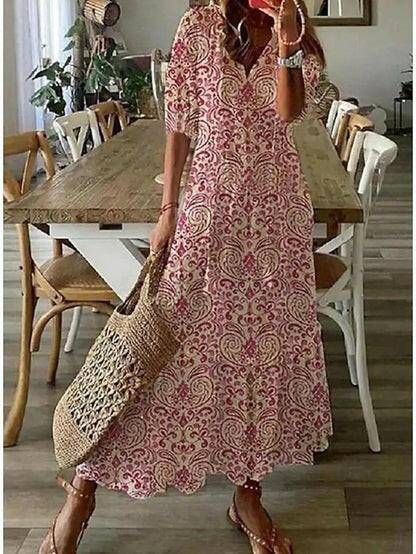 Women’s Boho Maxi Dress