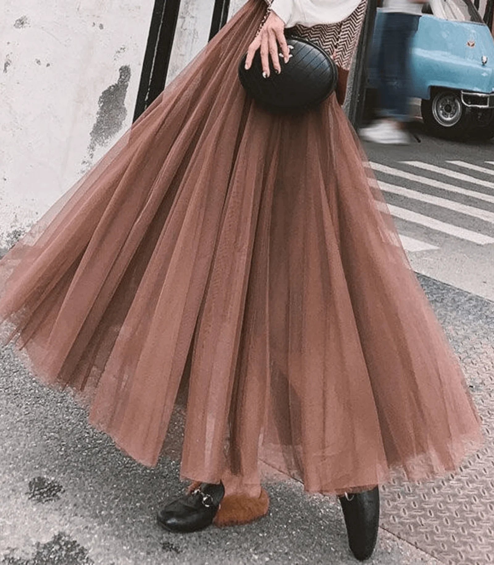 Women’s Tulle Midi Skirt
