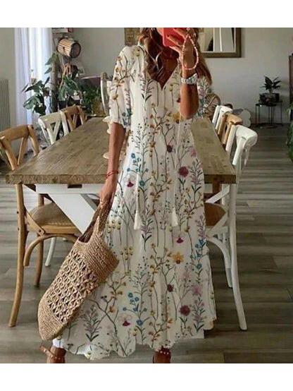 Women’s Boho Maxi Dress