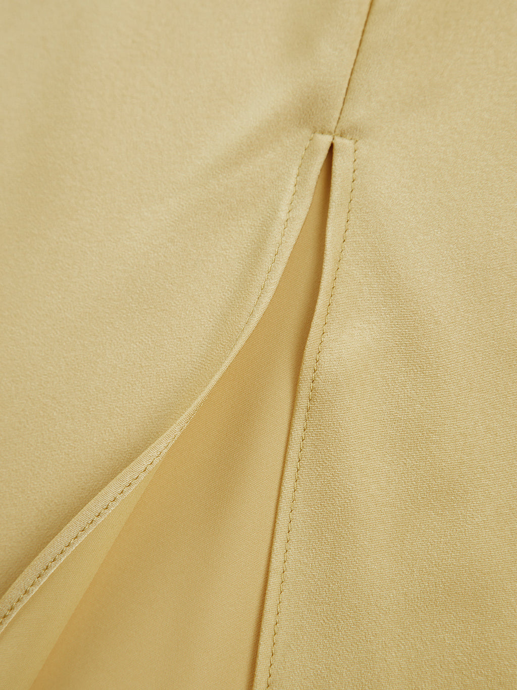 Silky Soft Slip Dress with One-Shoulder and Midi Length