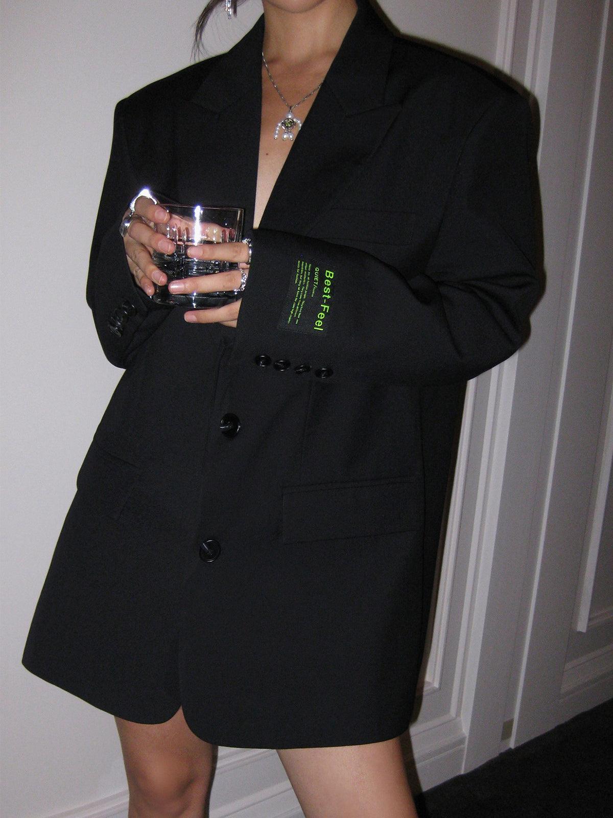 Oversized Classic Lapel Elegant Blazer