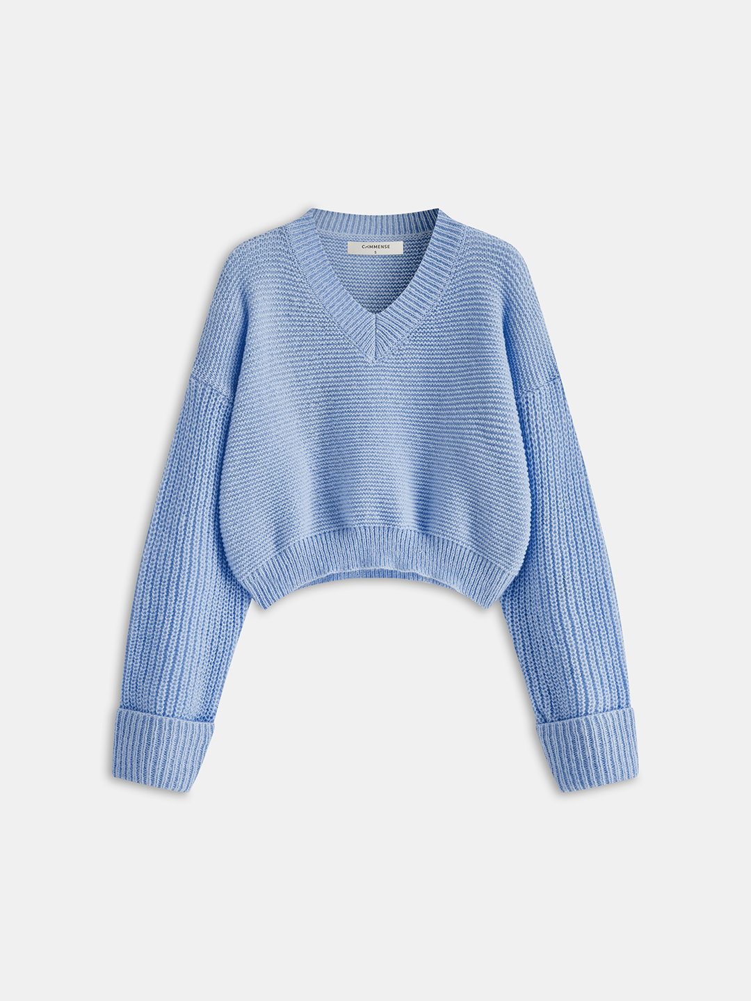 Knit V-Neck Sweater