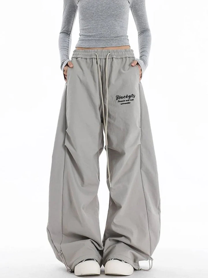 Baggy Jogger Pants with Elastic Waist