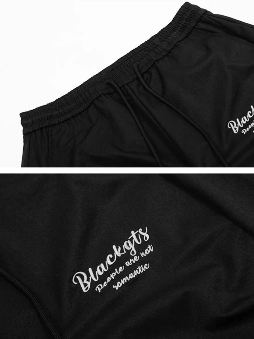 Baggy Jogger Pants with Elastic Waist