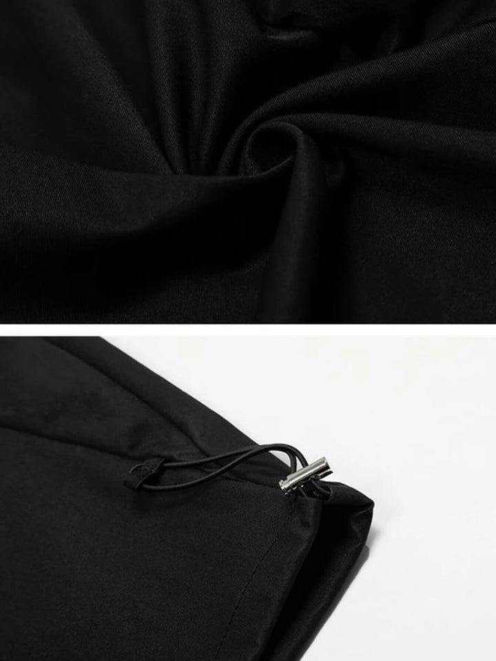 Baggy Jogger Pants with Elastic Waist