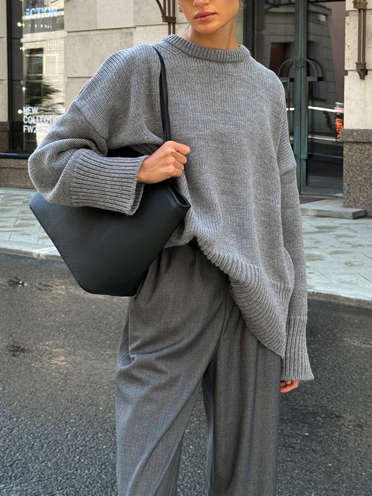 Basic Crew Neck Women’s Sweater