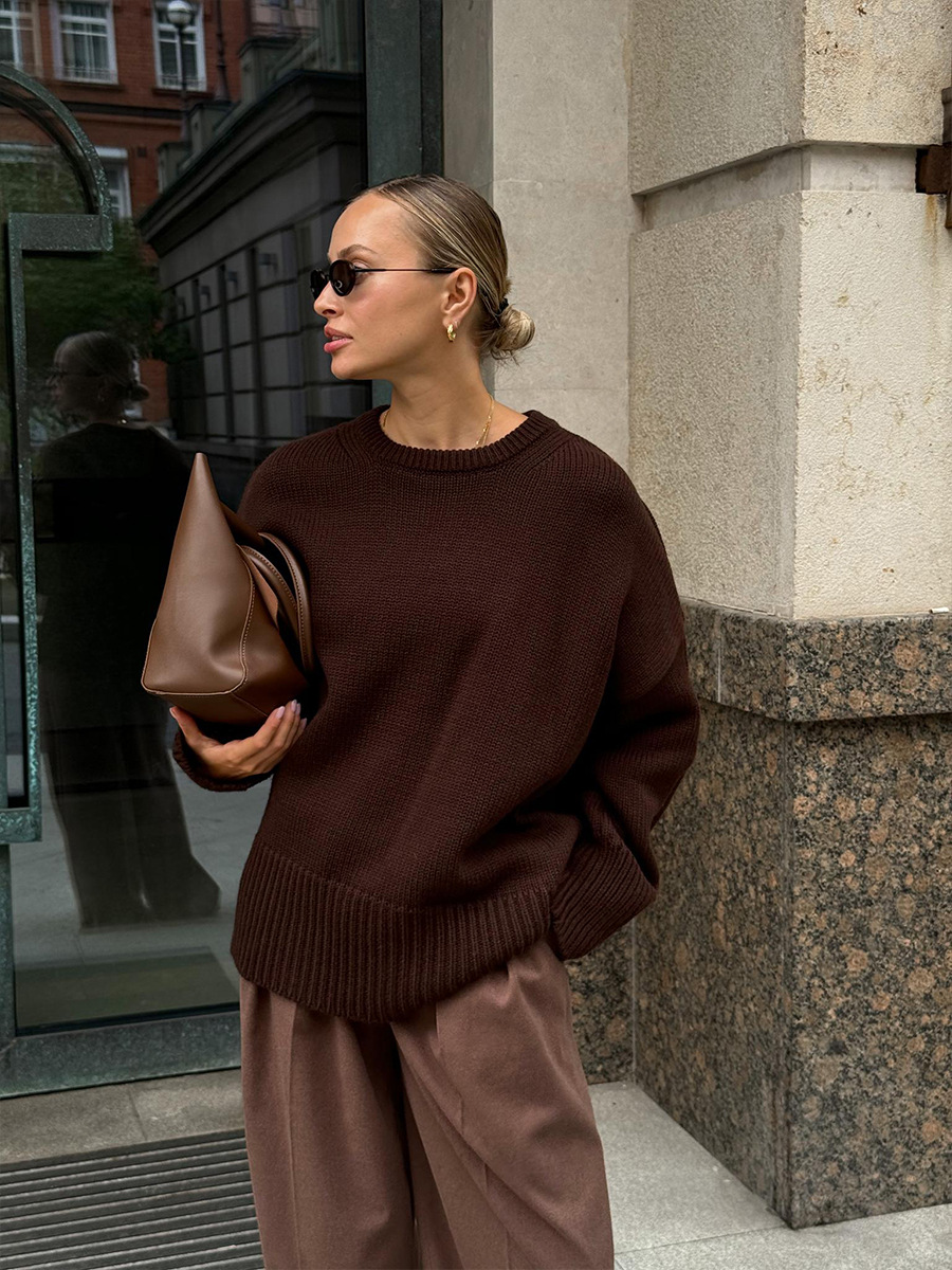 Basic Crew Neck Women’s Sweater