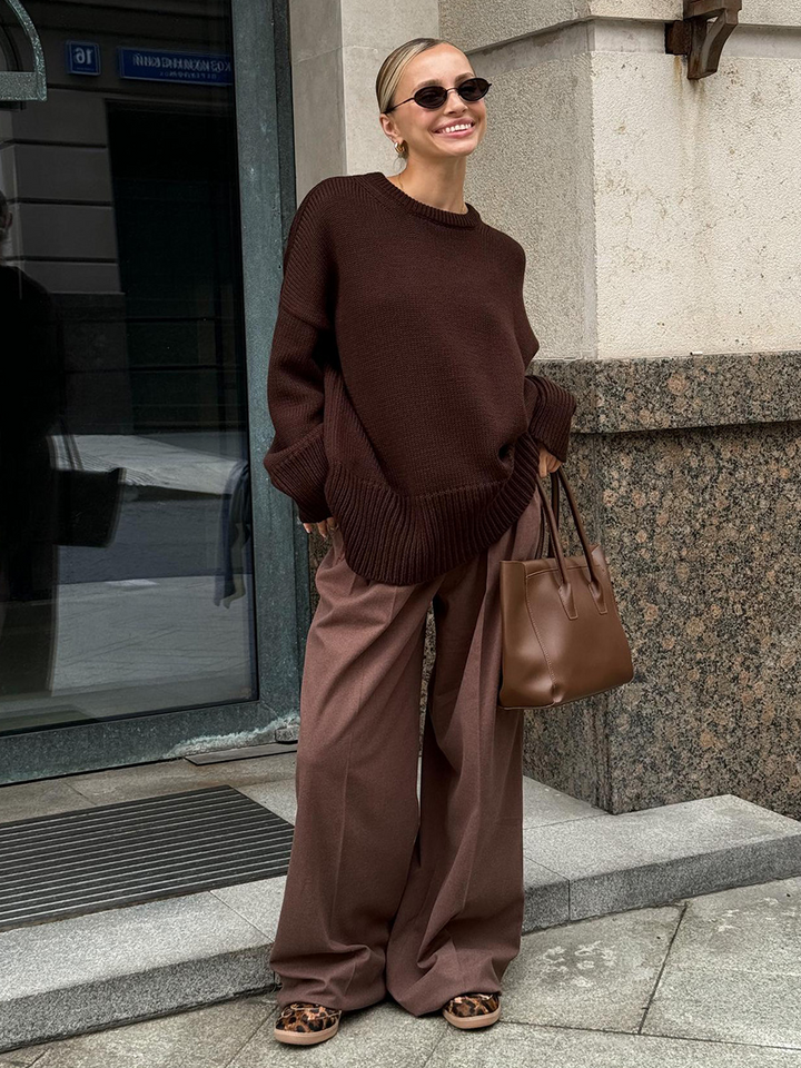 Basic Crew Neck Women’s Sweater