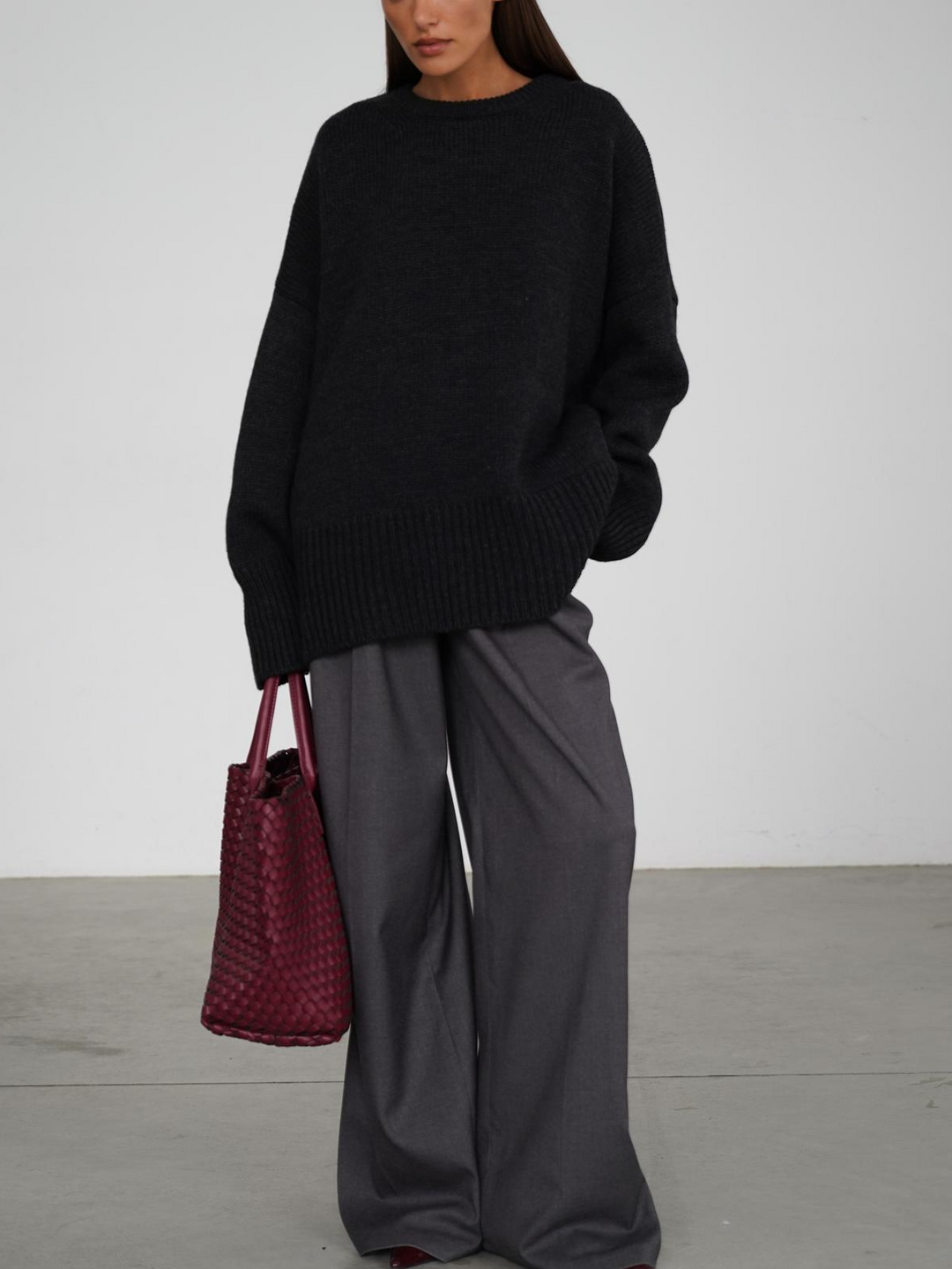 Basic Crew Neck Women’s Sweater