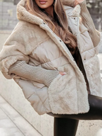 Warm Trendy Multicolour Winter Jacket