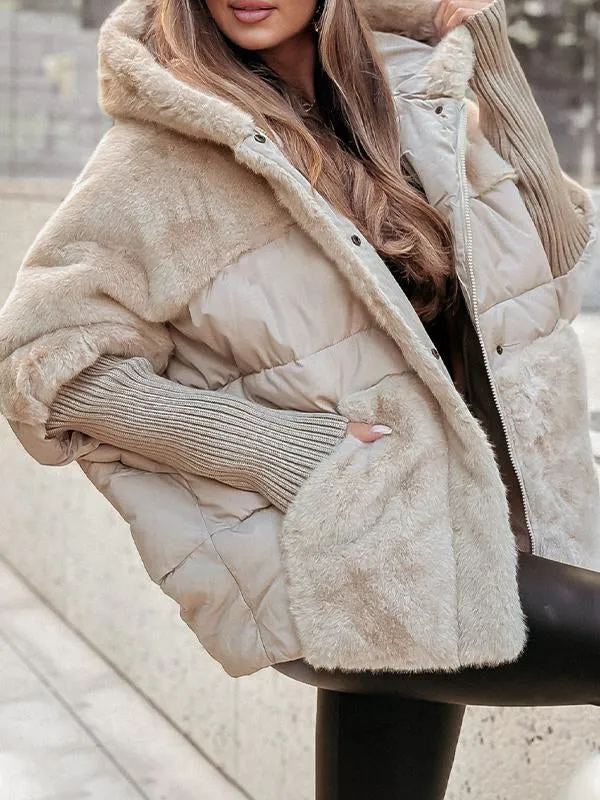 Warm Trendy Multicolour Winter Jacket