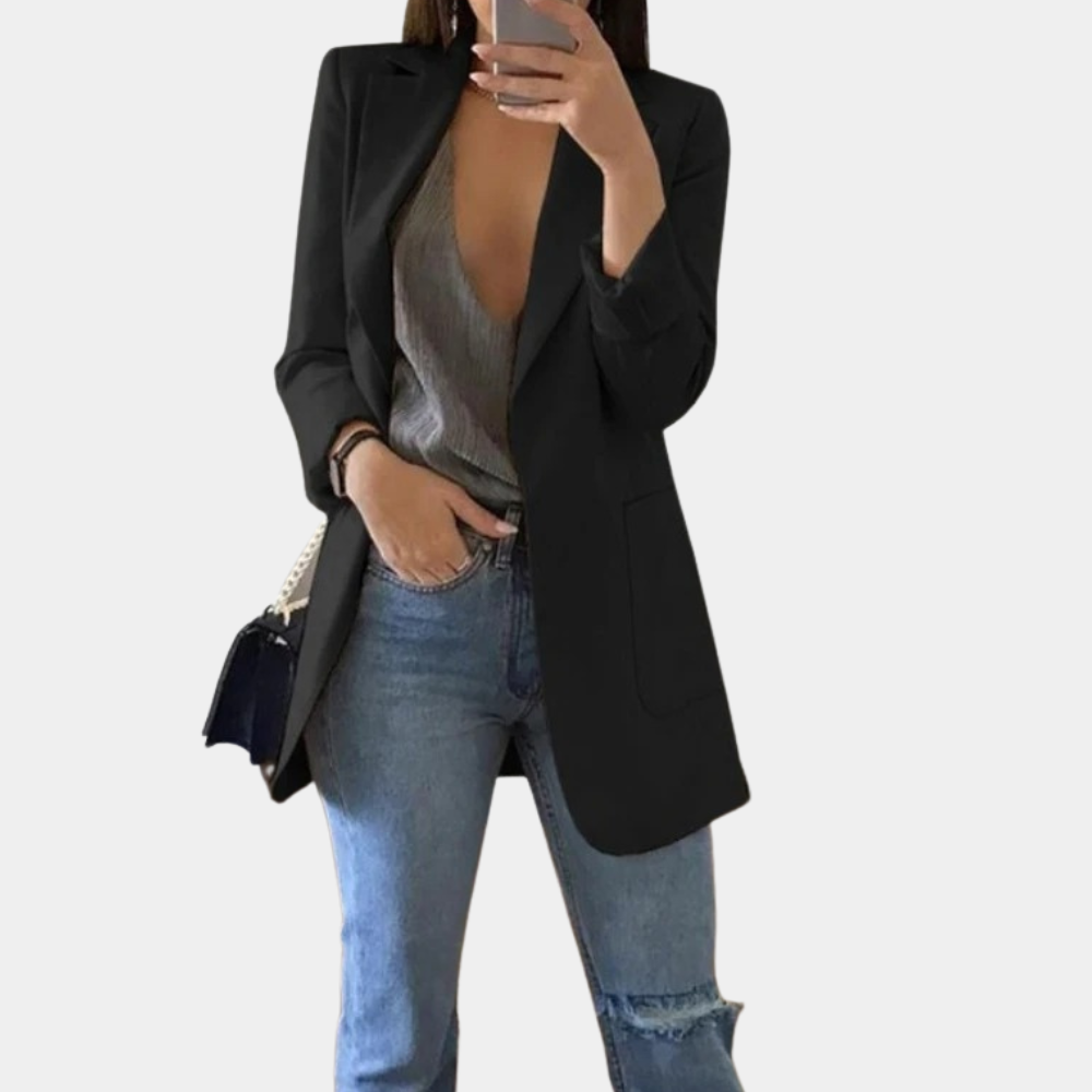 Elegant Long Sleeve Chic Blazer