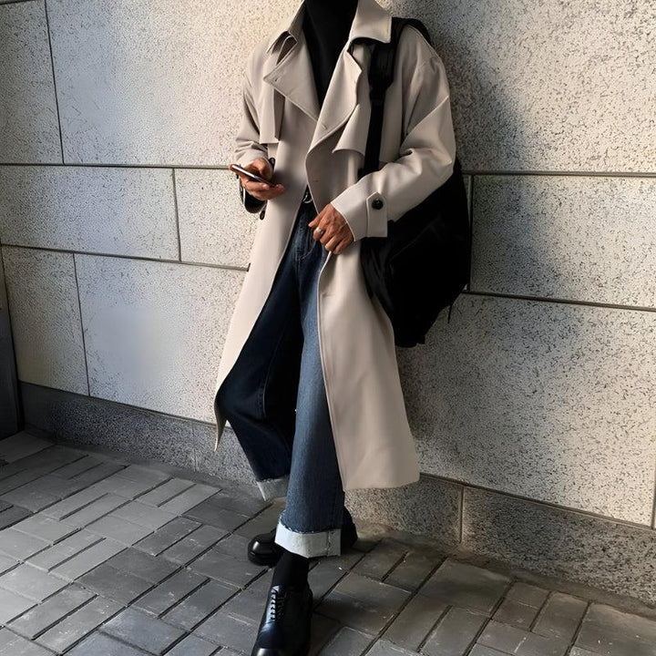 Belted Cuff Trench Coat