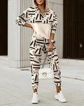 Tracksuit Set for Women - Leg Pants & Sweatshirt