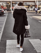 Luxurious Warm Hooded Padded Jacket