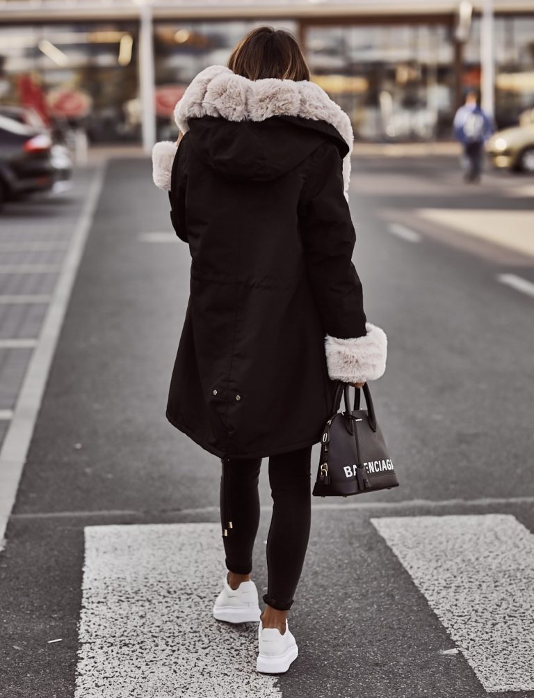 Luxurious Warm Hooded Padded Jacket