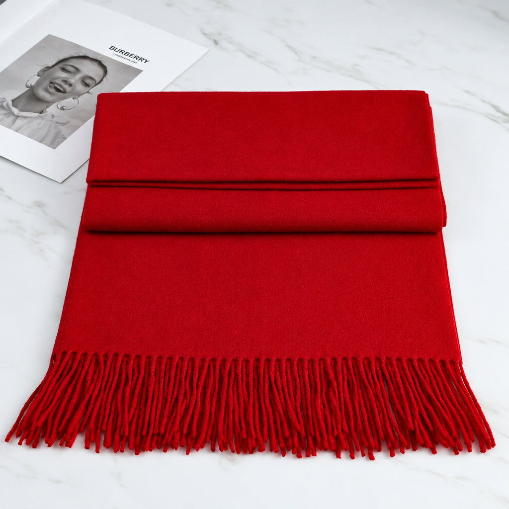 Cashmere Scarf Warm Stylish Tassel Design