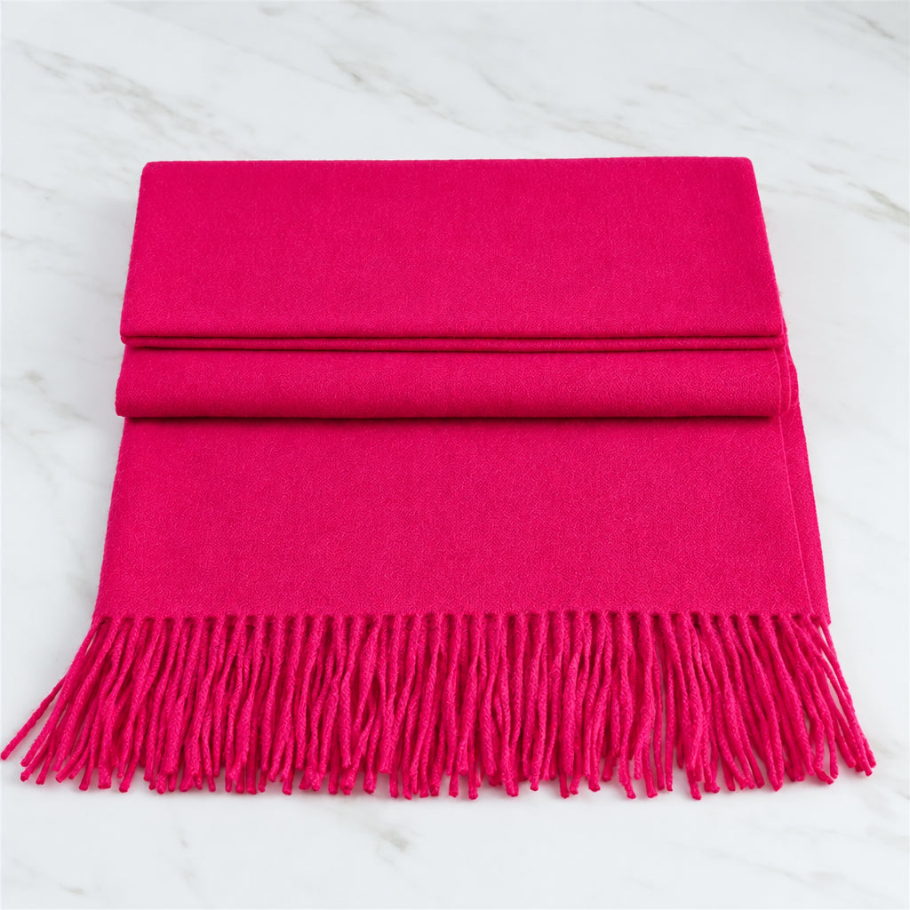 Cashmere Scarf Warm Stylish Tassel Design