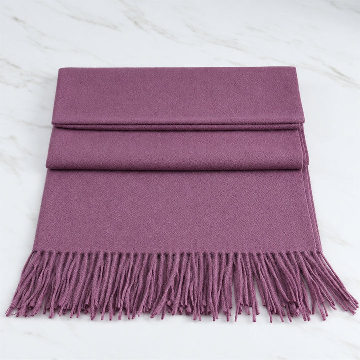 Cashmere Scarf Warm Stylish Tassel Design