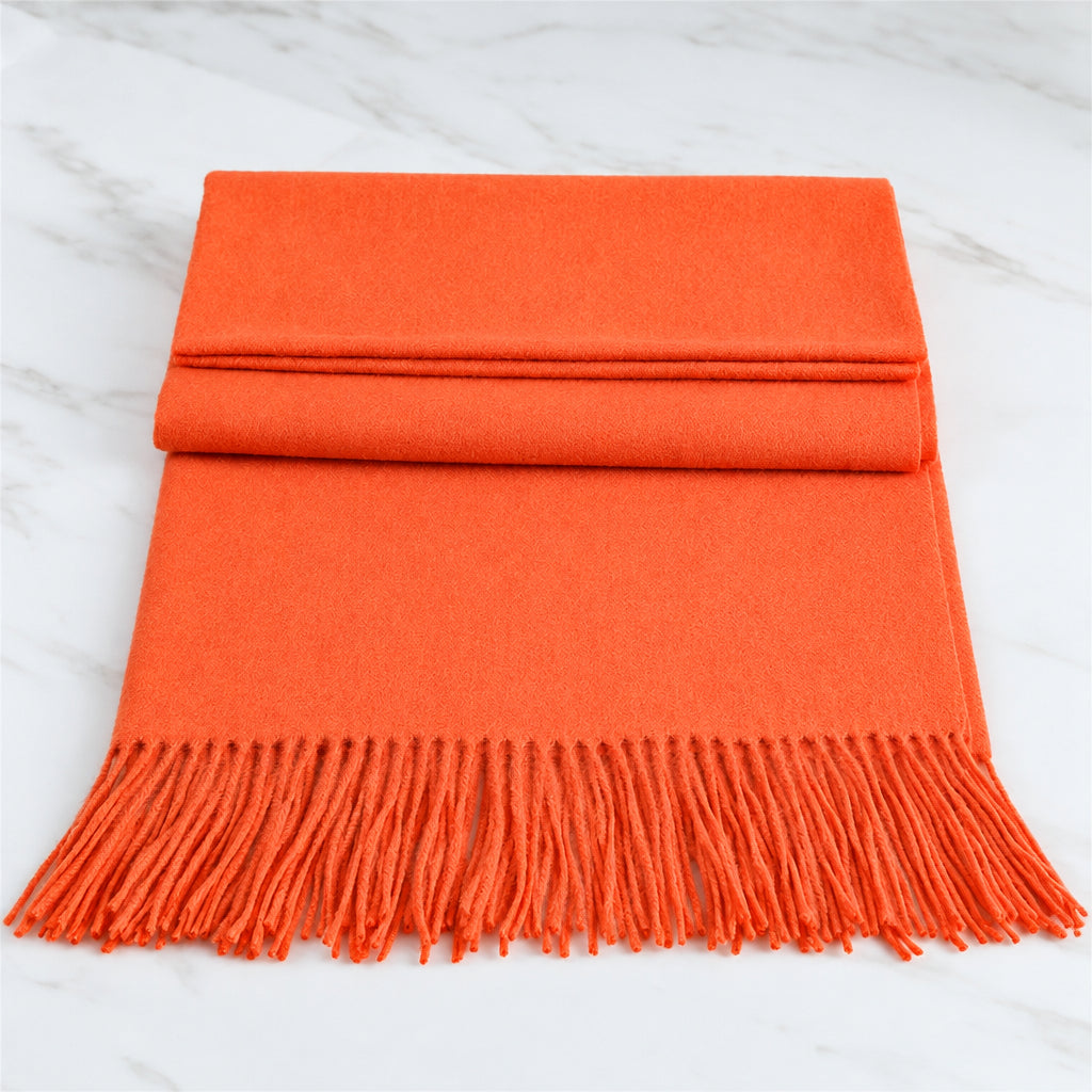 Cashmere Scarf Warm Stylish Tassel Design