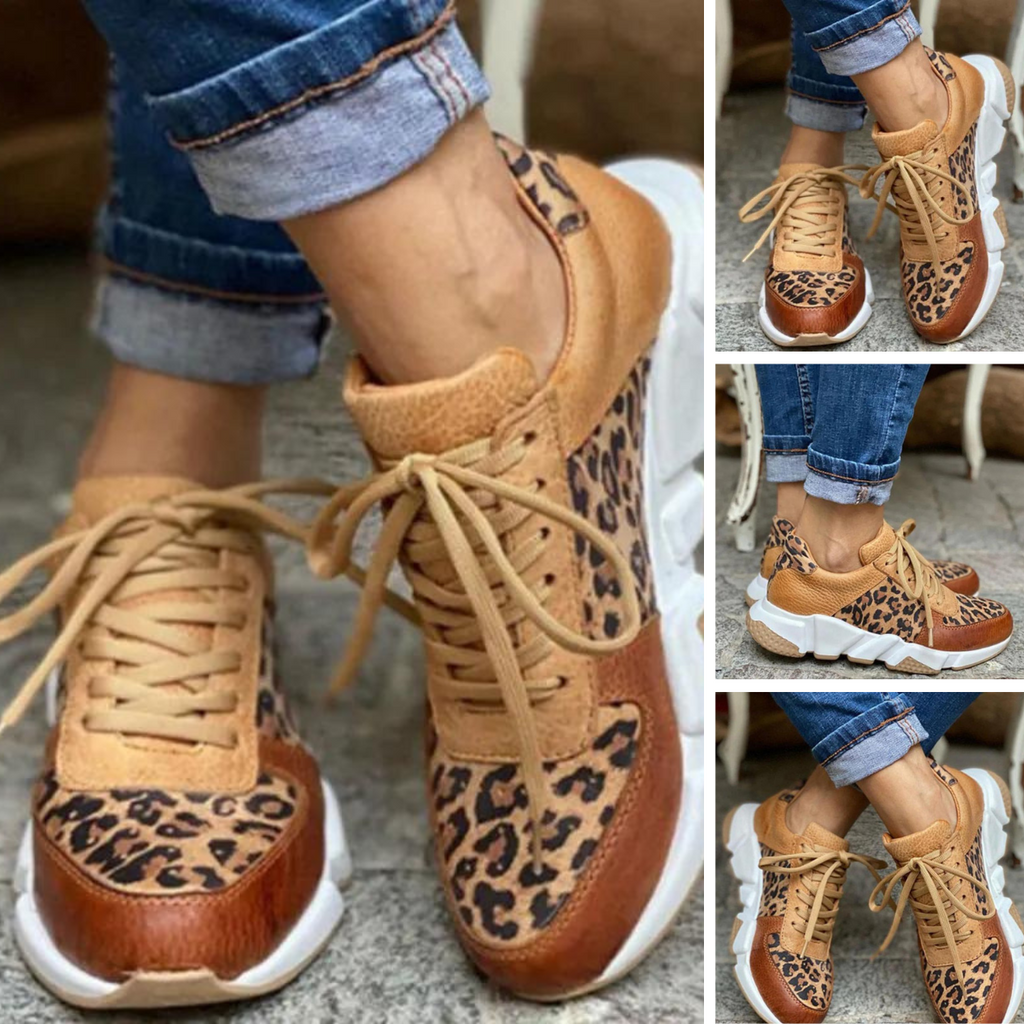 Women Running Lace Up Street Sneakers