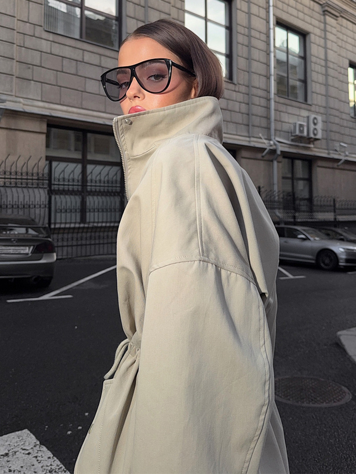 Casual Cotton Women’s Trench Coat