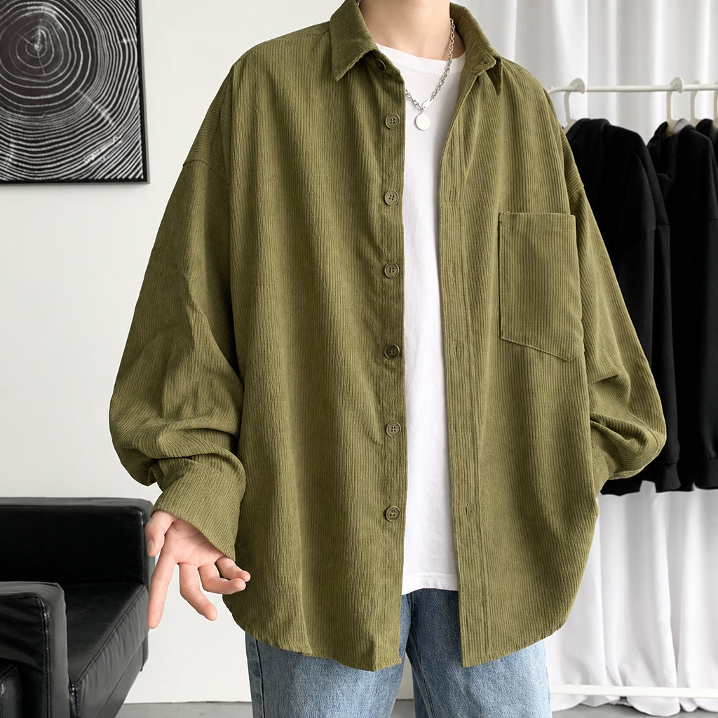 Chest Pocket Corduroy Shirt