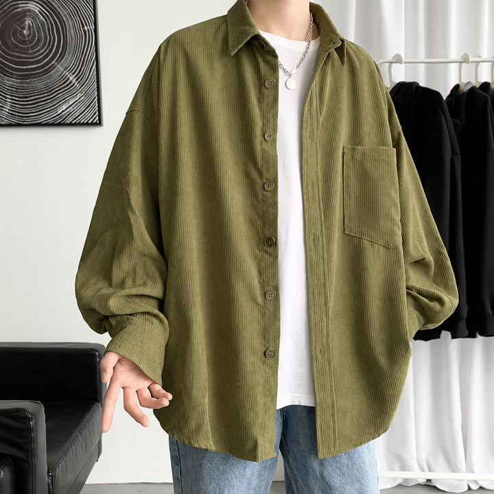 Chest Pocket Corduroy Shirt