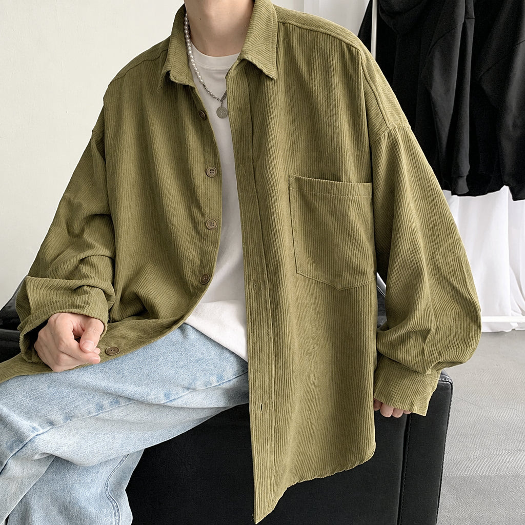Chest Pocket Corduroy Shirt