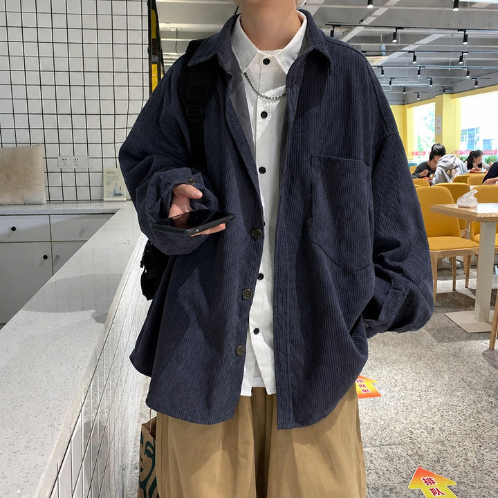Chest Pocket Corduroy Shirt