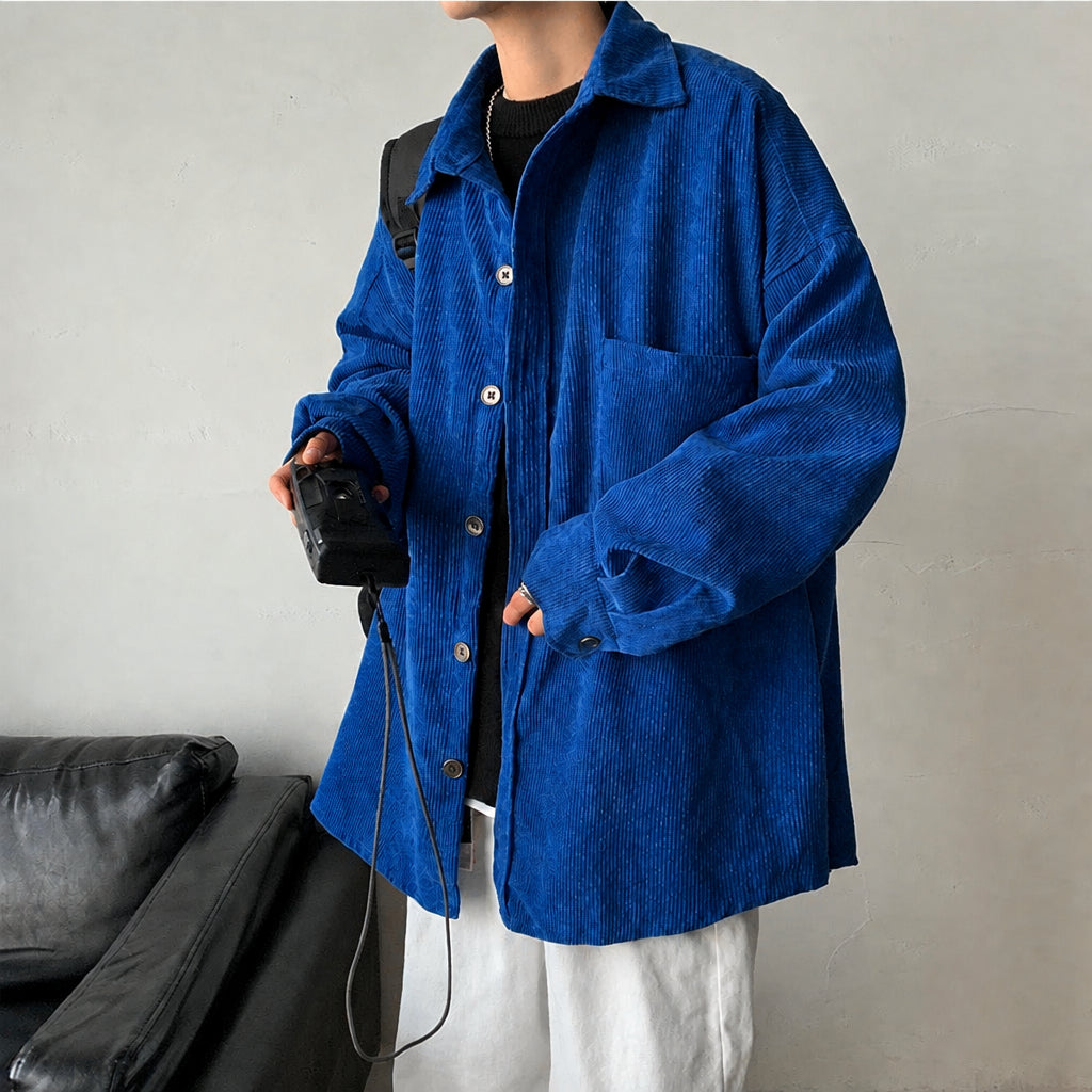 Chest Pocket Corduroy Shirt