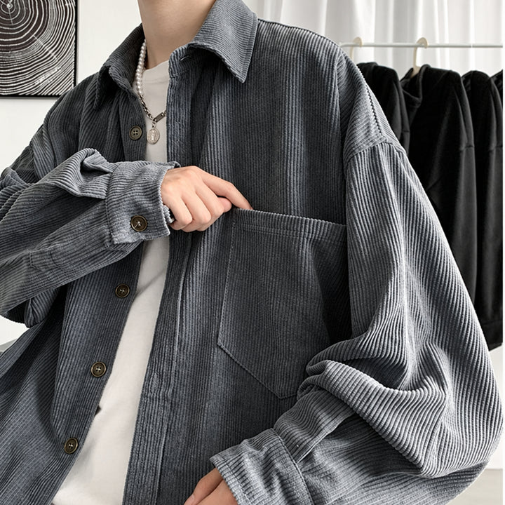 Chest Pocket Corduroy Shirt