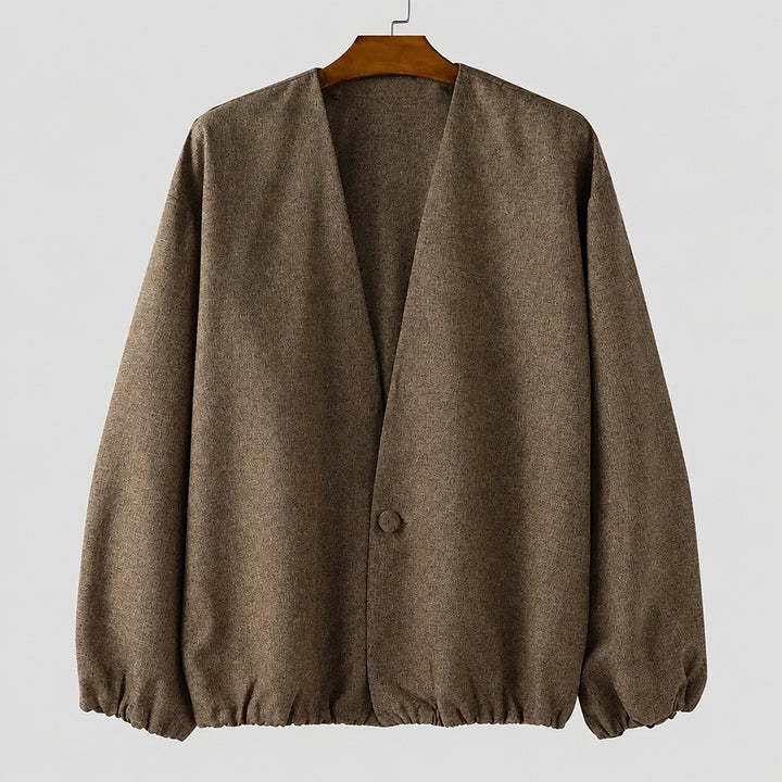Classic Button Men’s Knit Jacket
