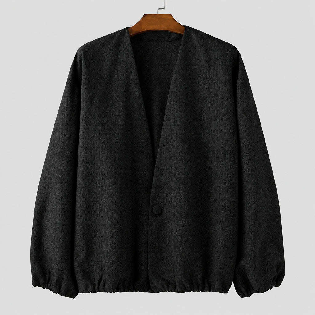 Classic Button Men’s Knit Jacket