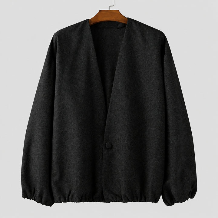 Classic Button Men’s Knit Jacket