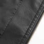 Chic High Collar Zip Jacket
