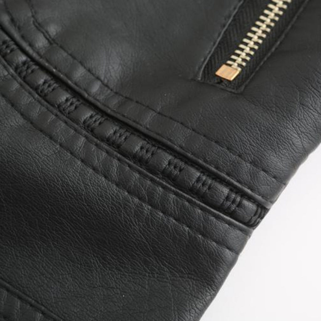 Chic High Collar Zip Jacket