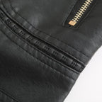 Chic High Collar Zip Jacket
