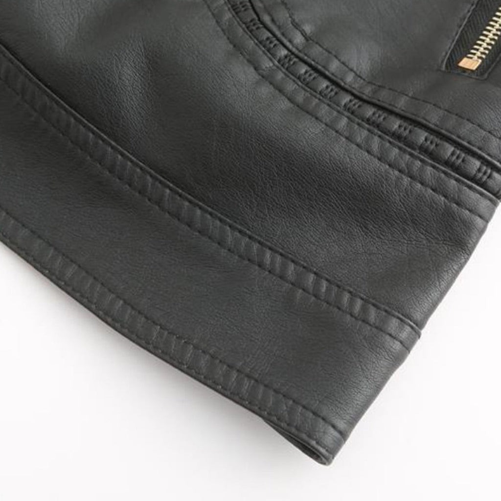 Chic High Collar Zip Jacket