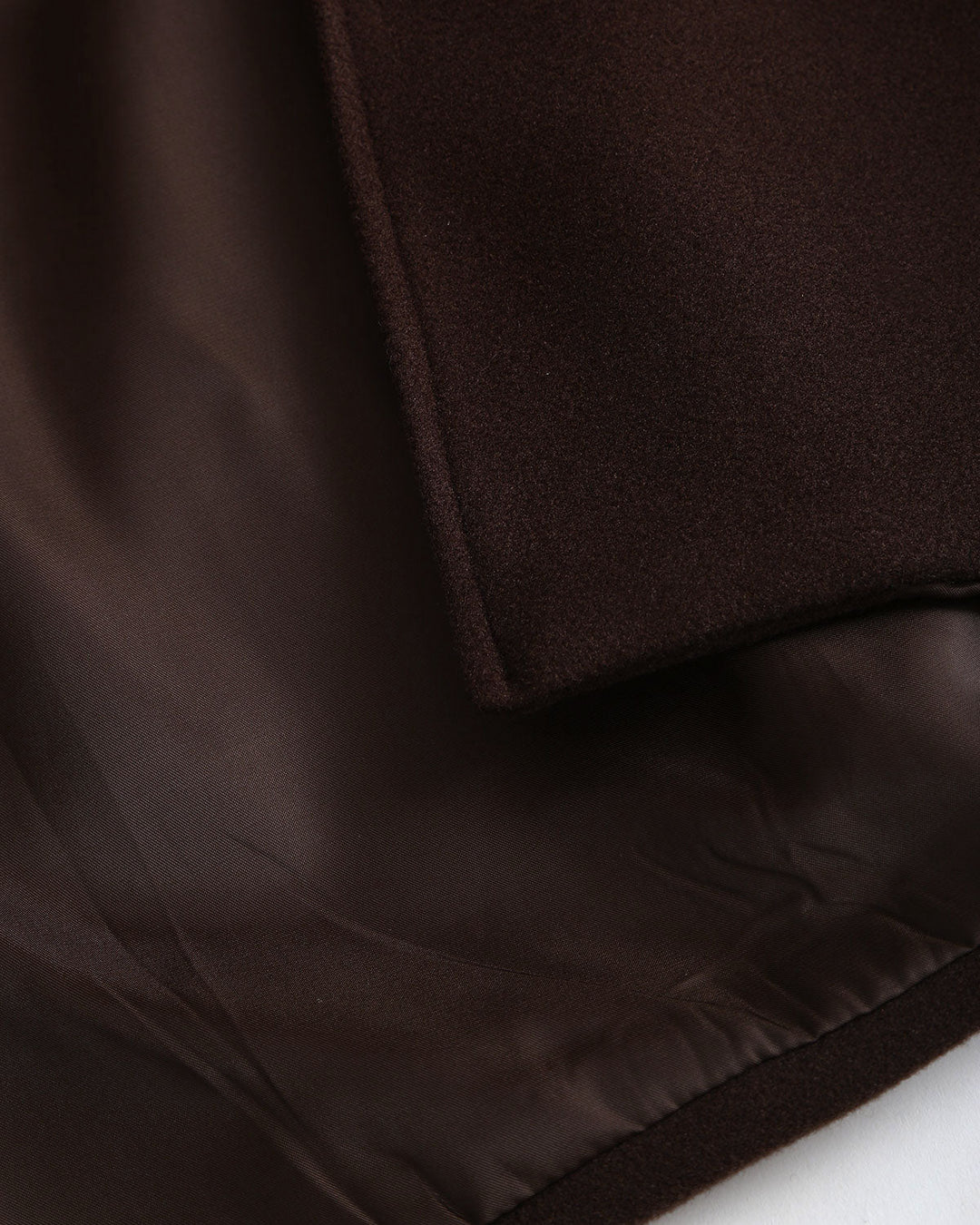 Coffee Shawl Collar Coat