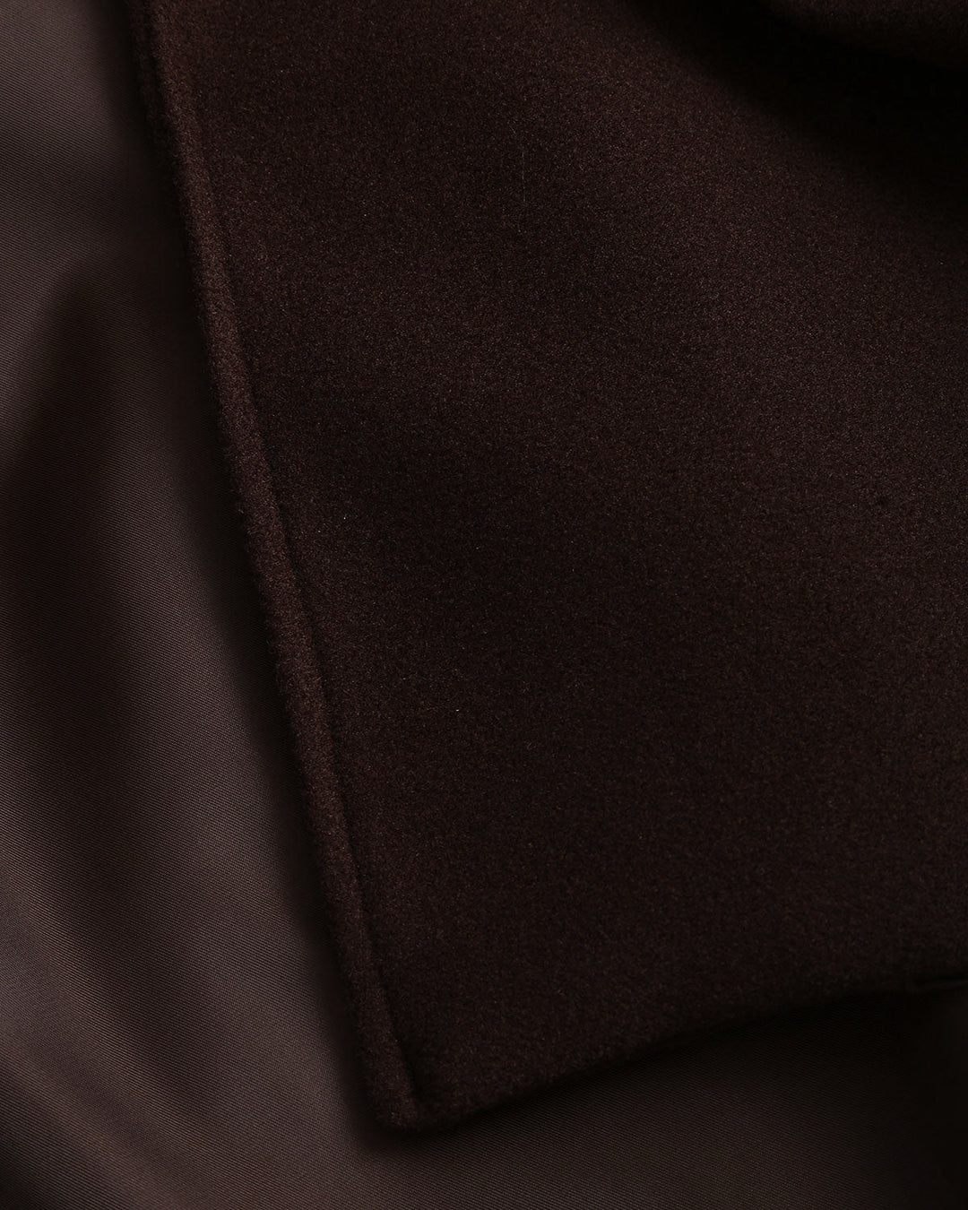 Coffee Shawl Collar Coat