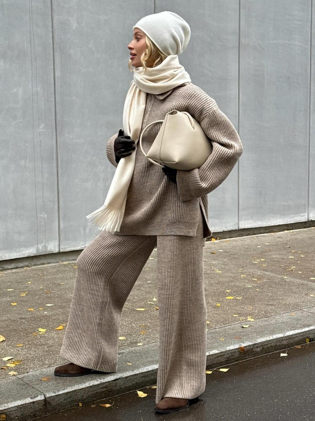 Coordinated Women’s Knit Set