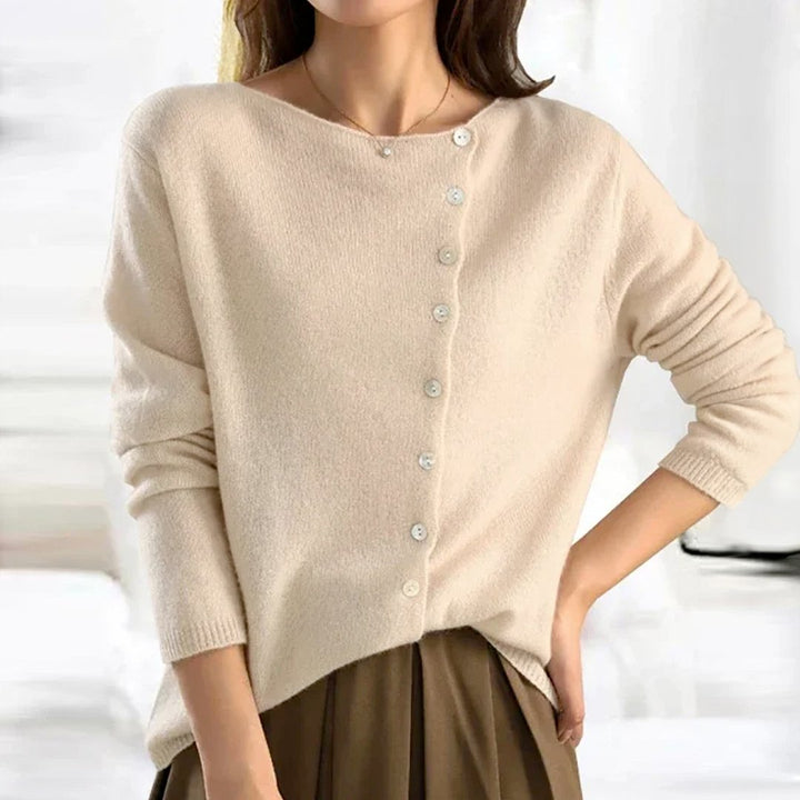 Cozy Button Women’s Sweater