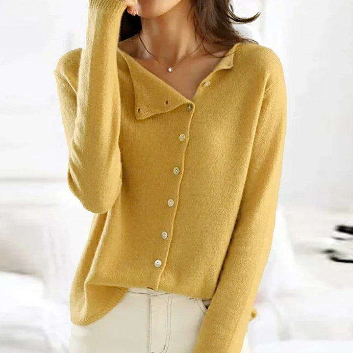Cozy Button Women’s Sweater