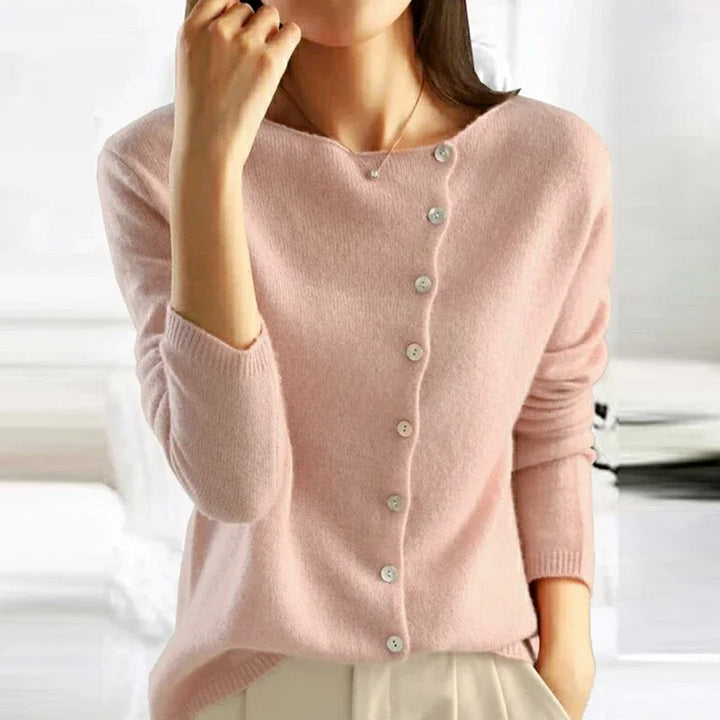 Cozy Button Women’s Sweater