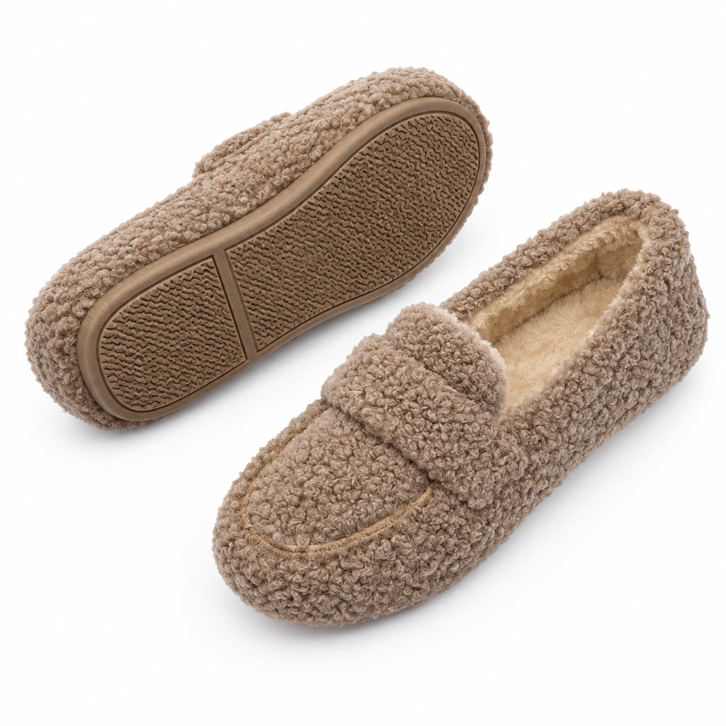 Cozy Fleece-Lined Women’s Loafers