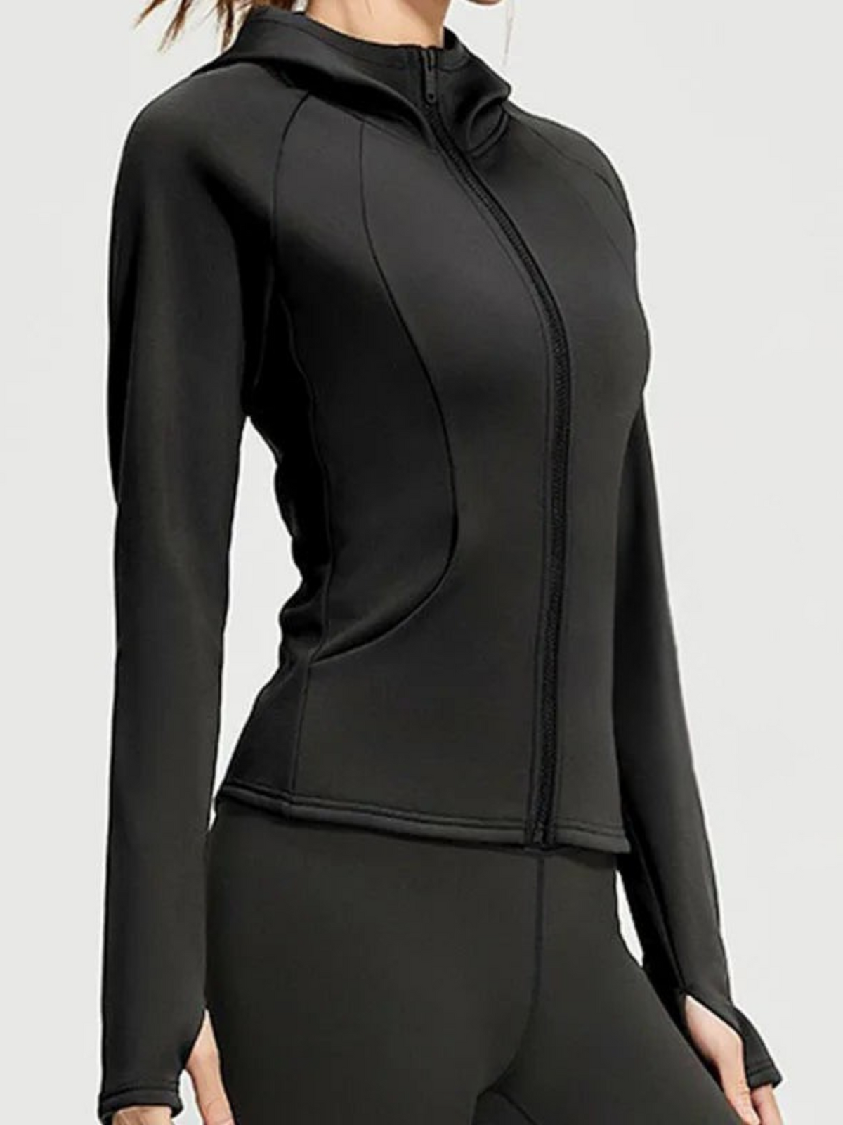 Breathable Slim Fit Yoga Jacket