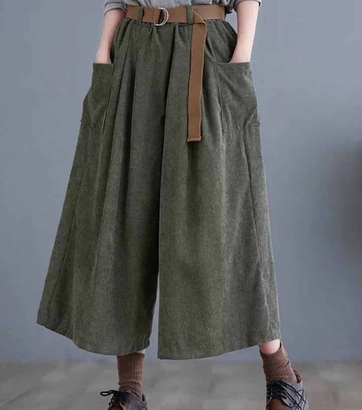 Dark Academia Corduroy Pants