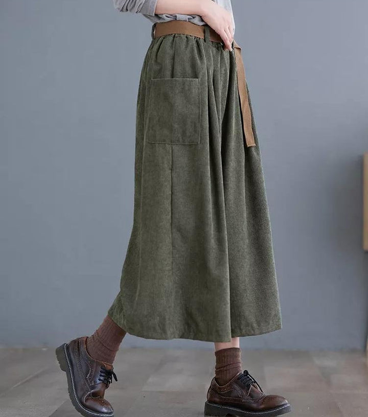 Dark Academia Corduroy Pants